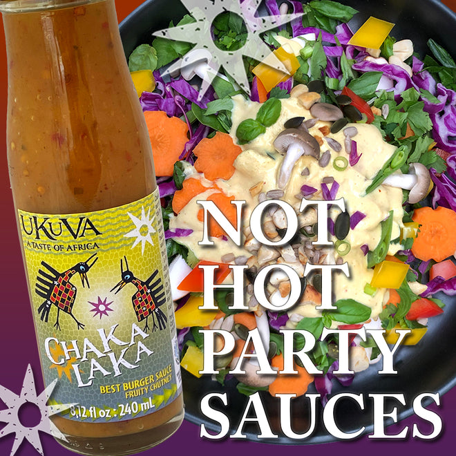 Ukuva Sauce - &quot;Not hot at all...&quot; (or the flavour-nostalgia range)