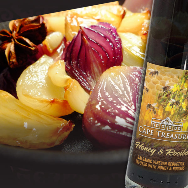 Balsamic Reduction - Honey & Rooibos - Cape Treasures