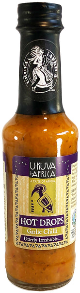 Hot Drops - Garlic Chilli Sauce - Ukuva iAfrica