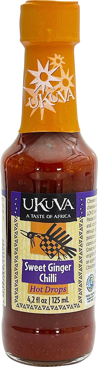 Hot Drops - Ginger & Sweet Chilli Sauce - Ukuva iAfrica