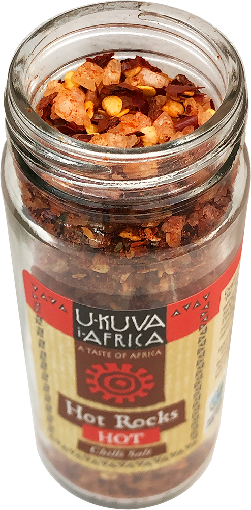 Hot Rocks Salt Grinder - HOT Rocks HOT Chilli Salt - Ukuva iAfrica – Turqle UK