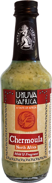 Sauce - "Not tooo Hot" CHERMOULA 240ml - Ukuva iAfrica