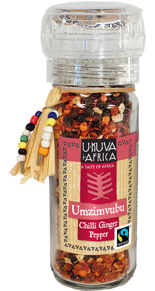 Grinder - Chilli & Ginger Pepper (Umzimvubu) - Ukuva iAfrica
