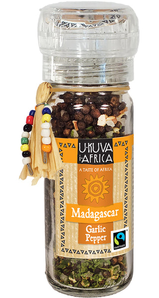 Grinder - Garlic Pepper (Madagascar) - Ukuva iAfrica