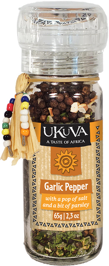 Grinder - Garlic Pepper (Madagascar) - Ukuva iAfrica