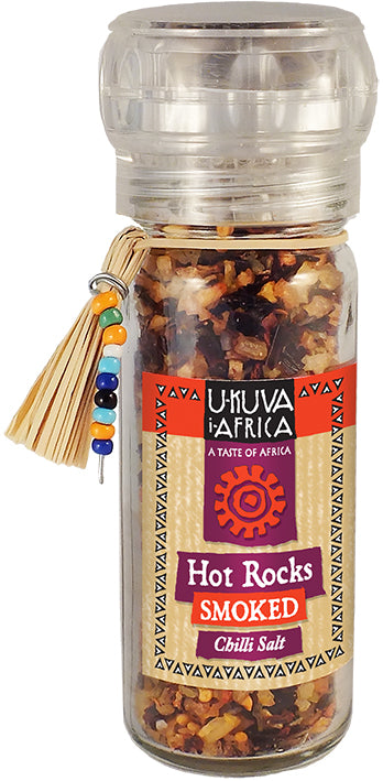 Hot Rocks Salt Grinder - HOT ROCKS Smoked Chilli Salt - Ukuva iAfrica – Turqle UK